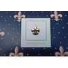 Jim Clift Design Fleur de Lis Gold Lapel Pin -