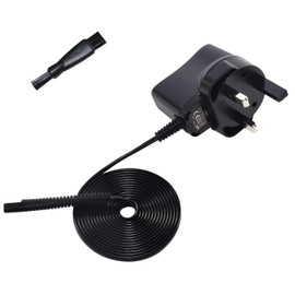 HQRP HQRP 6V Charger compatible with Braun cruZer 5 Beard&Head Type 5418 Trimmer Series 5 ContourPro 570s-4, 570cc 570cc-3 570cc-4 590cc 590cc-3 590cc4 8374 8377 ContourX Type 5751 Shaver AC Adapter