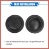 ACROPIX 2 Pcs Car Headlight Housing Dust Seal Cap, 65mm