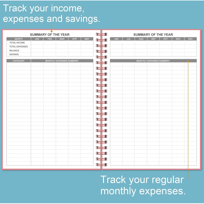 Bill Organizer - Monthly Bill Payment for Personal Budgeting Financial,