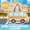 Insulated Kid's Lunch Box- School Bus - Lunchbox Tote Keeps