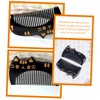 Gatuida Cat Shaped Horn Detangling Comb Wide Teeth Reusable Styling