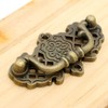 LXZ 4 PCs Vintage Antique Brass Bail Pull Handle for
