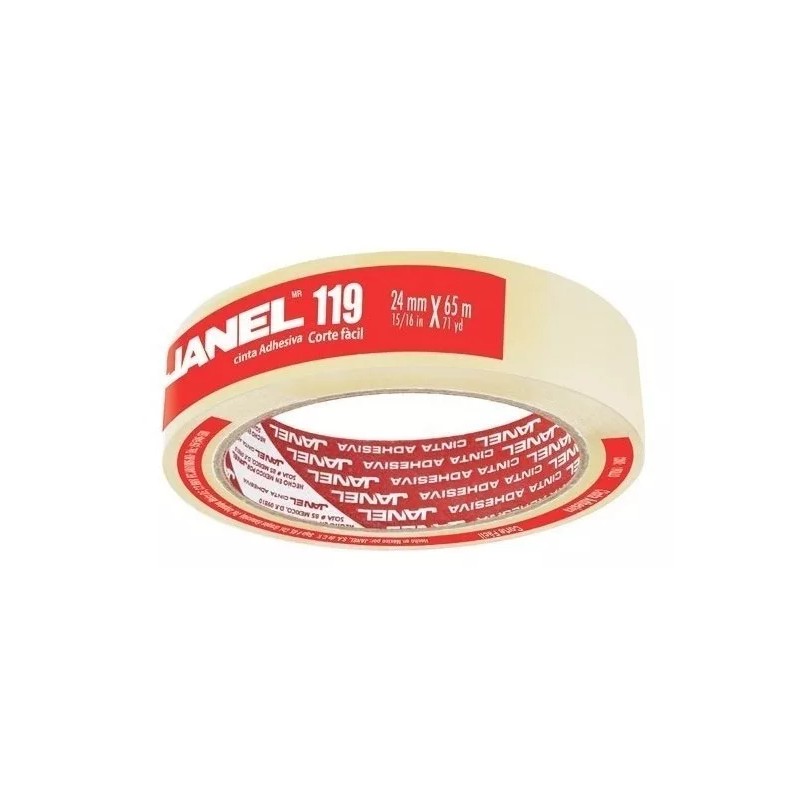Janel Cinta Adhesiva Janel Transparente 24mm X 65 M 20