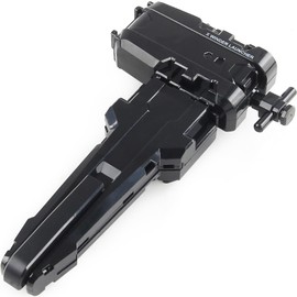 Desamvap X Launcher and Grip, X Winder Right Spin String Launcher Grip DB Layer System Compatible with X Bey Burst Series (Black)