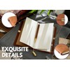 InnoBeta Paris Gifts, Paris Gifts for Women Leather Journal Notebook