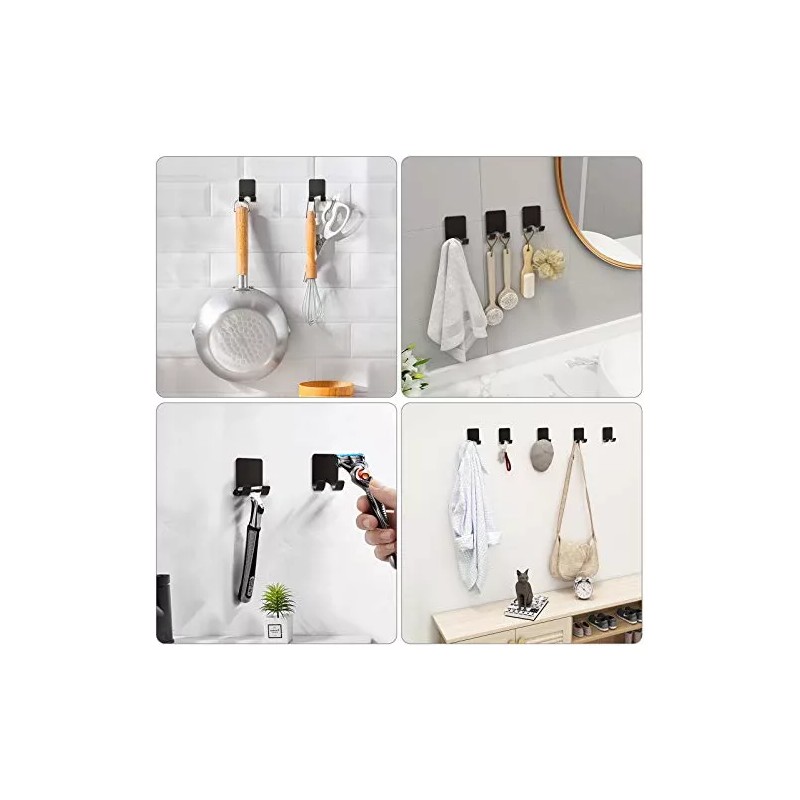 Vis'v Ganchos Adhesivos Para Maquinillas De Afeitar Vis'v, Soporte