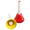 MUNGHOK 8 Piece Colourful Hand Bells Set, 8 Note Diatonic