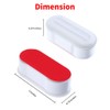 Bidet Toilet Seat Bumper With Strong Adhesive - Replacement Kit,