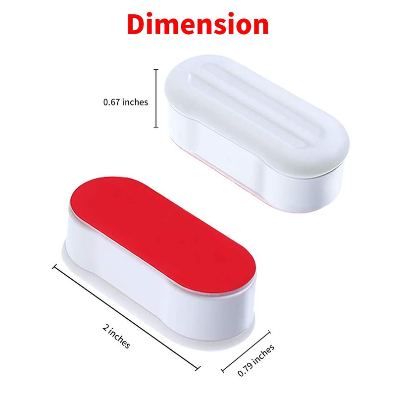 Bidet Toilet Seat Bumper With Strong Adhesive - Replacement Kit,