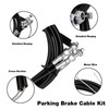 Vkinman Universal Parking Brake Cable Complete Kit 330-9371 Emergency Brake