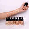 Kit Base Liquida Maquillaje Cobertura Total Filtro Solar 05 Natural