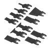 11PCS Oscillating Saw Blade Quick Release Carbon Steel Woodworking Straight