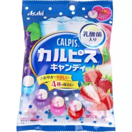 Asahi Japanese Calpis Grape strawberry Peach Candy Assorted Ame