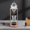 ZAWAYINE Glass Iced Coffee Cold Brew Drip Tower Coffee Filter
