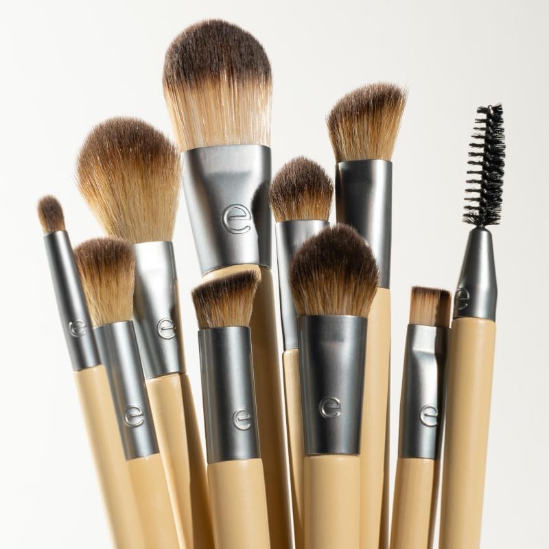 EcoTools Natural Beauty 10 Piece Brush Set - Vegan Tools