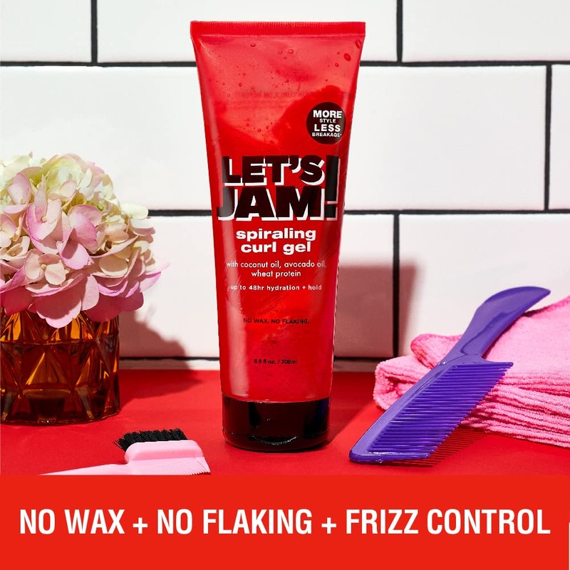 Softsheen Carson Lets Jam! Spiraling Curl Gel, Anti-Breakage Hair Care