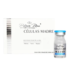 Células Madre | PLATINUMMAX (Hidratación Profunda) "Placenta, Colágeno Hidrolizado, Factores de Crecimiento,Peptidos"