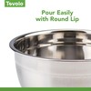 Tovolo Small Stainless Steel Mixing Bowl 1.5 Quart Metal Mixing