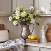 Riceshoot 6 Pcs Hydrangea Artificial Flowers, 30Inch Faux Silk Hydrangea