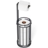 Meangood Toilet Paper Holder Stand and Tissue Paper Roll Dispenser