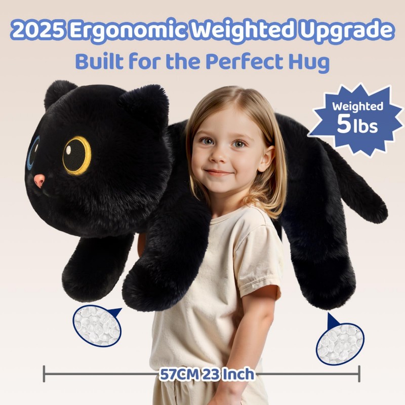 Weighted Stuffed Animals with Microwavable Heating Pad - 5lb or