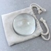4 Inch Optics Glass Dome Magnifier Paperweight Reading Magnifying Glass