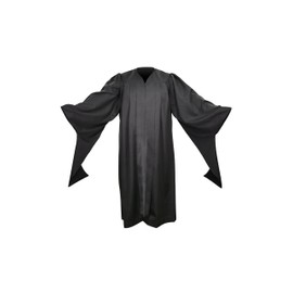 Gradwear Classic Masters Graduation Gown (5'0""-5'2"" XL), Black