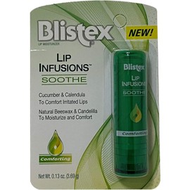 Blistex Lip Infusions Soothe Lip Moisturizer 0.13 Ounce (6 Pack)