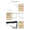 SooGree - anteojos deportivas de squash y racquetball, anteojos de