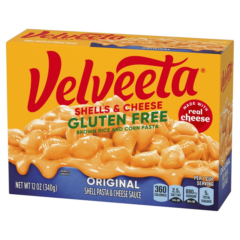 Velveeta Gluten Free Shells & Cheese, 12 oz Box
