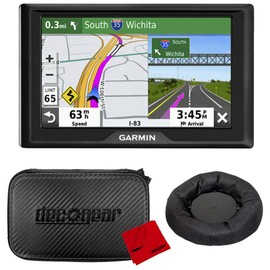 Garmin Drive 52 5" GPS Navigator with Case and Dash Mount Bundle