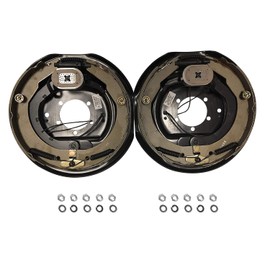 M-Parts Trailer Brakes - 1 Pair 12x2 Electric Trailer Brakes, 7,000 lb Trailer Axle - Trailer Brake Kit, Electric Trailer Brakes, Trailer Brake Assembly, 7k Trailer Brakes, (77-12-1) & (77-12-2)