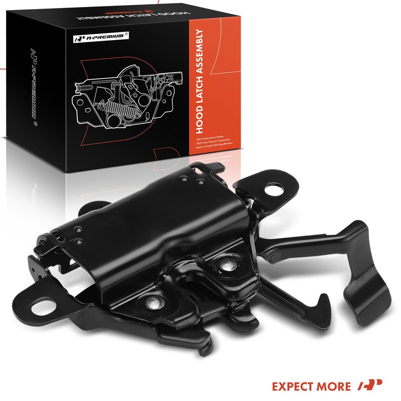 A-Premium Front Hood Latch Lock Assembly Compatible with Pontiac Vehicles