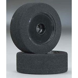 Johns Bsr Racing 1/10 Foam Custom Works Dirt Oval Front Mounted Tires, Orange (2), BXRC1023