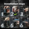 BEANPRECOY Car Cup Holder Expander, 360°Rotation Adjustable Base Car Cup