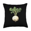 Rutabaga Retro Throw Pillow