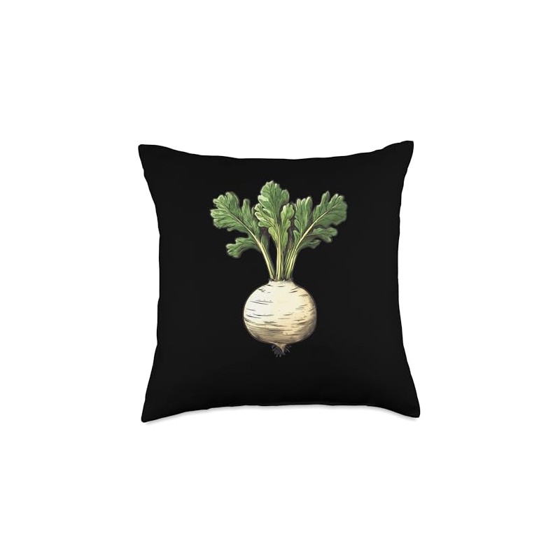 Rutabaga Retro Throw Pillow