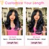 Invisible Wire Hair Extensions with Transparent Wire Adjustable Size 4
