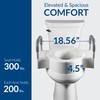 Bemis Rise 4.5" Raised Toilet Seat with Handles, Toilet Seat