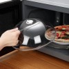 Magnetic Microwave Anti Splatter Cover Plate Guard Lid With Steam
