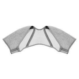 EXCEART Double Shoulder Brace Shoulder Supports Compression Shoulder Belt Elastic Shoulder Protection for Dislocation Arthritis Pain Shoulder Wrap Protector S Grey