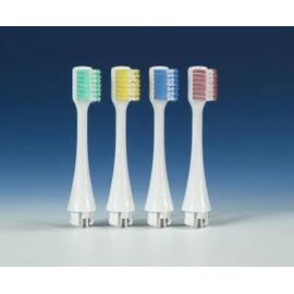 4 Spare Brushes (Medium bristles) for Broxo OraBrush, Broxodent, Mechanical & Sonic toothbrushes, Delivered with The Arkebion® Card Cover Dedicated to RFID Data Protection