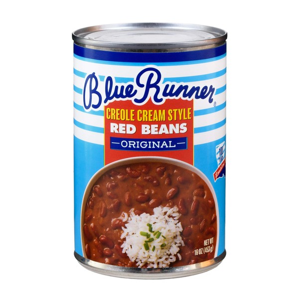Blue Runner Creole Cream Style Red Beans 16 Oz (Pack Of 6)