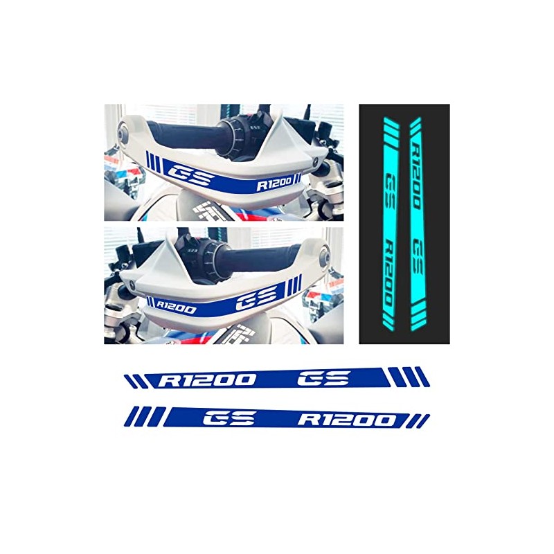 2 Reflective Stickers Compatible with Motorcycle R 1200 GS Adventure
