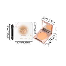 Hppsctink Abdeckstift, 5g Gesichts-Concealer, Leichte Textur, Lässt sich nicht abtragen, Kaschiert auf natürliche Weise Hautunreinheiten, Natürliche Farbe, cream5