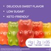Atkins Endulge Gummy Bears Variety Pack, Low Sugar, Keto Friendly,