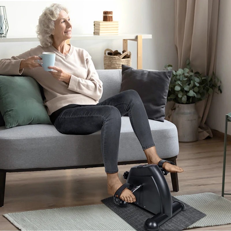 Portable Durable Mini Home Exercise Bike Eco-Friendly Adjustable Arm Foot