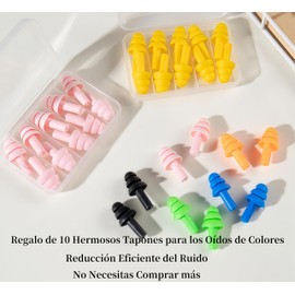 Newgoal Antifaz para Dormir 3D - 100% Bloqueo de Luz, Máscara de Sueño Transpirable con Copa Contorneada, Correa Ajustable (Hombre/Mujer) - Incluye 10 Tapones para Oídos - Yoga, Viajes, Ojos Sensibles