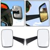 Tractor Mirror Assembly With Fixed Arms Replacement For DM2455000 Fit